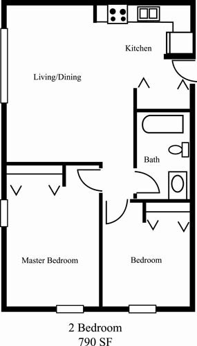 Floorplan - Lakewood Tower