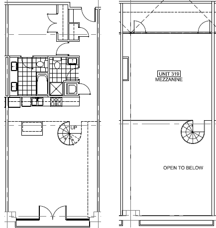 1BR/2BA - Chesapeake Lofts