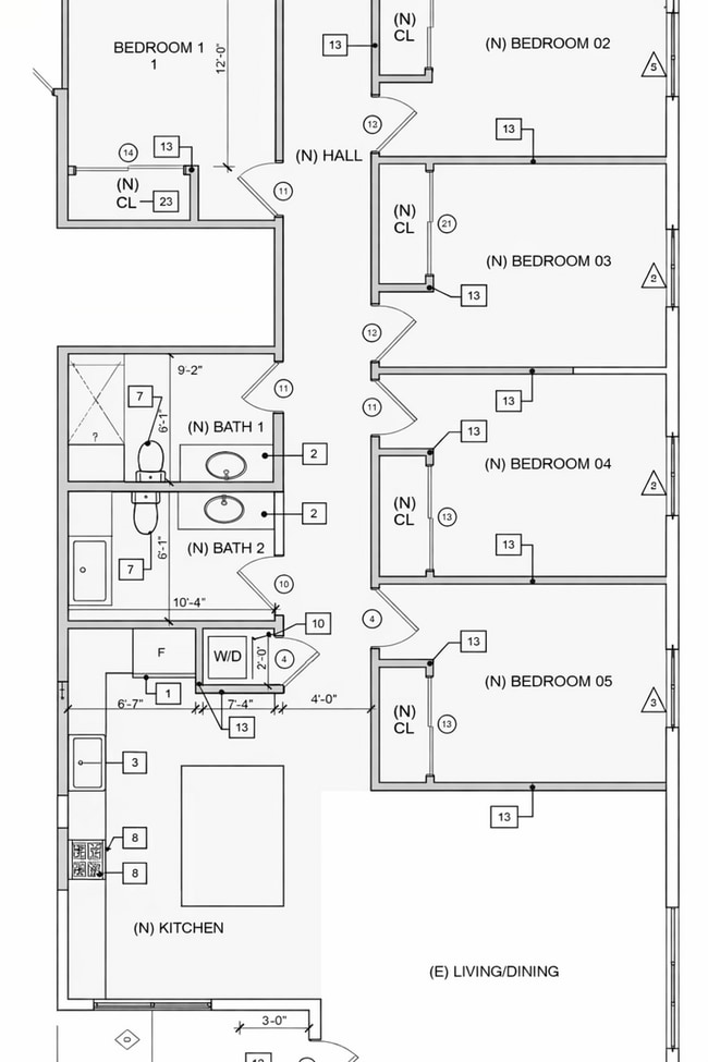 Building Photo - Brand New Remodel (2026)!! 5 Bedroom 2 Bathroom Home Near Campus