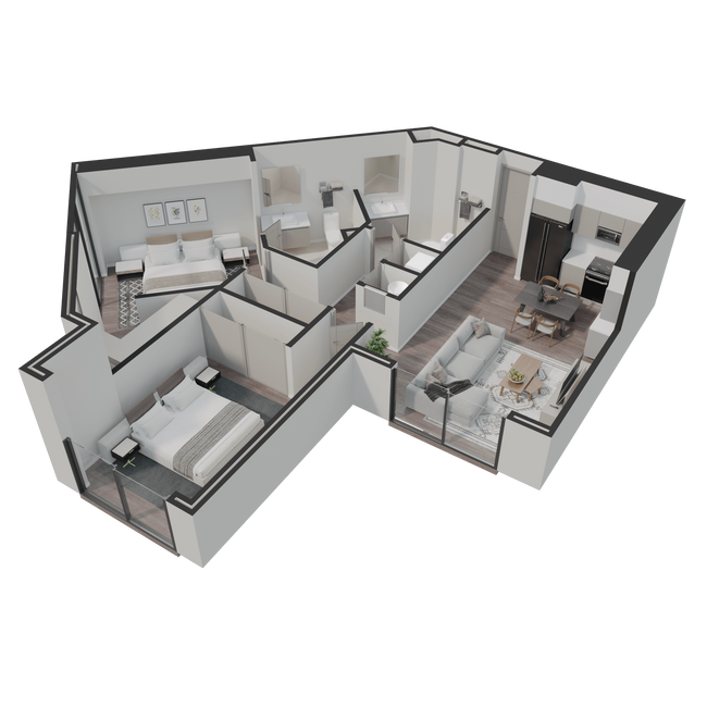 Floorplan - The Arcadian