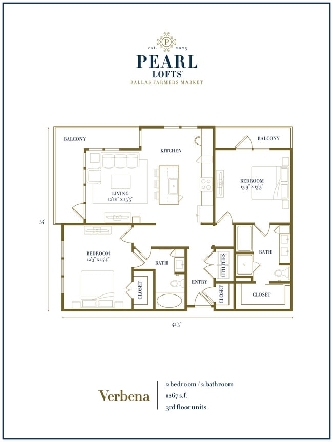 Floorplan - Pearl Lofts