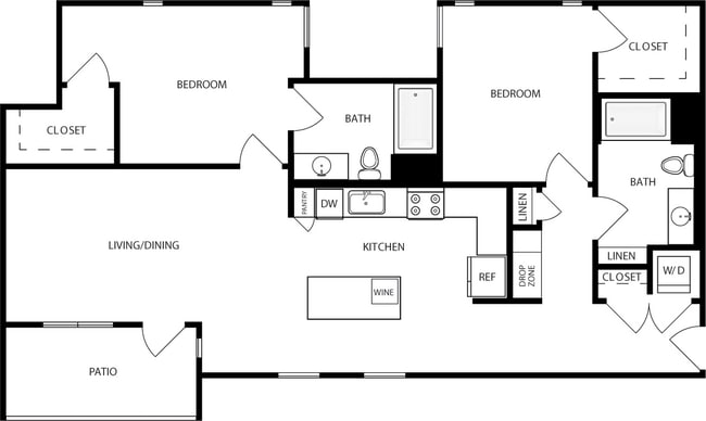 Floorplan - Mara Pacific Beach