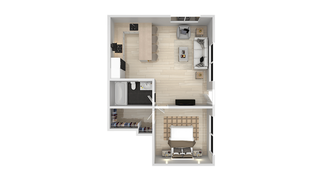 Floorplan - Ocean Villas Apartments