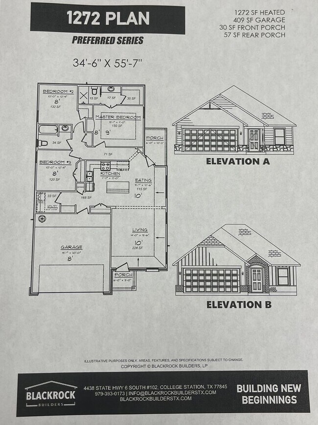 Building Photo - Bryan - 3 bedroom - 2 bath - 2 car garage - fenced in back yard - Brand New House - very new to B...