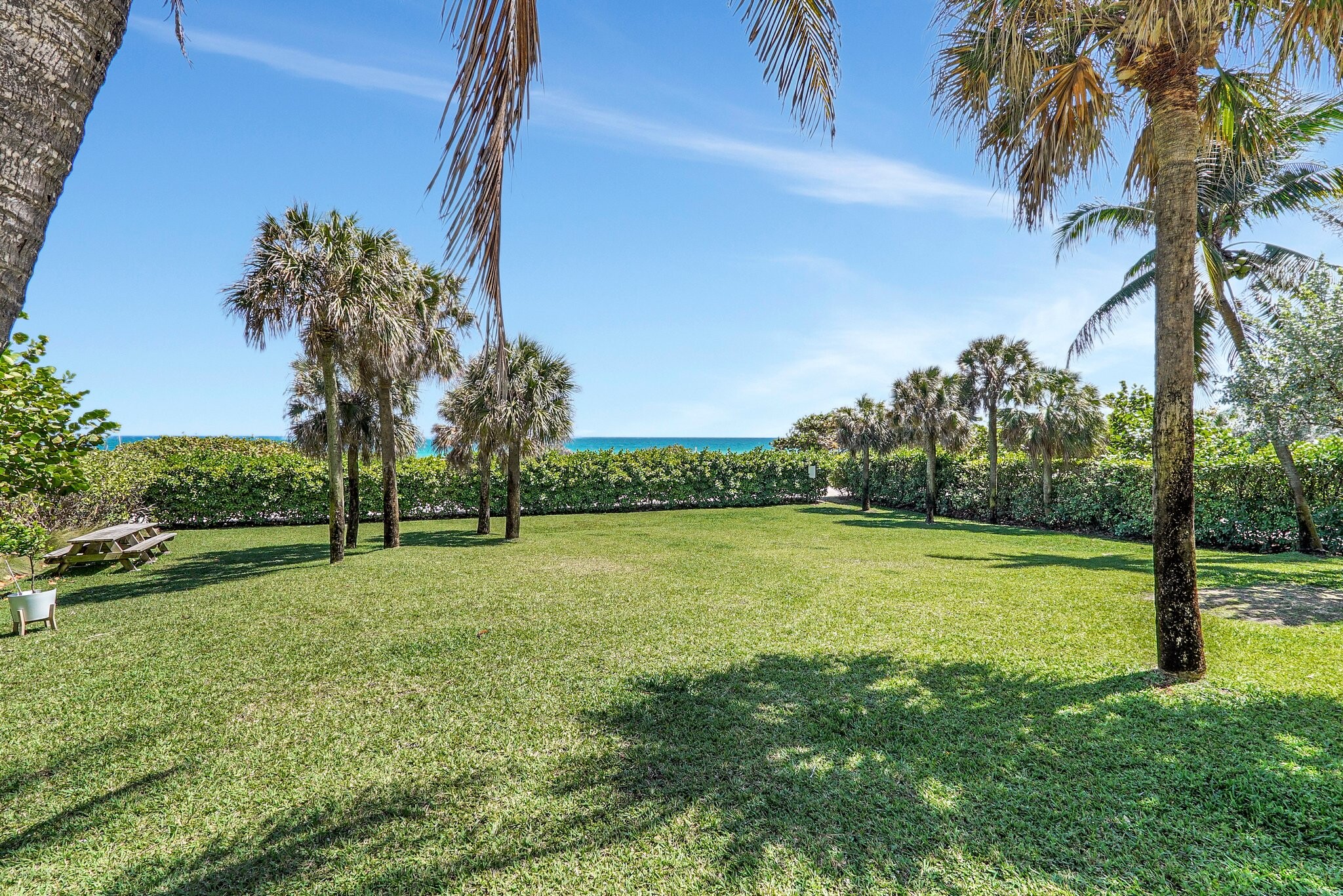 Picnic Bench Area - 8911 Collins Ave