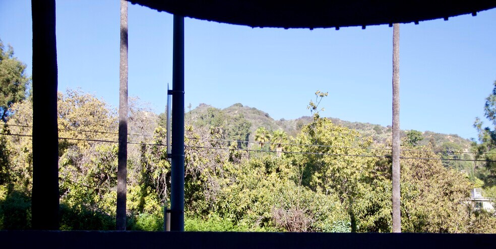 View from Patio -- Runyon, Wattles Garden, and Wattles Park are Within Eyesight! - 7560 Hollywood Blvd