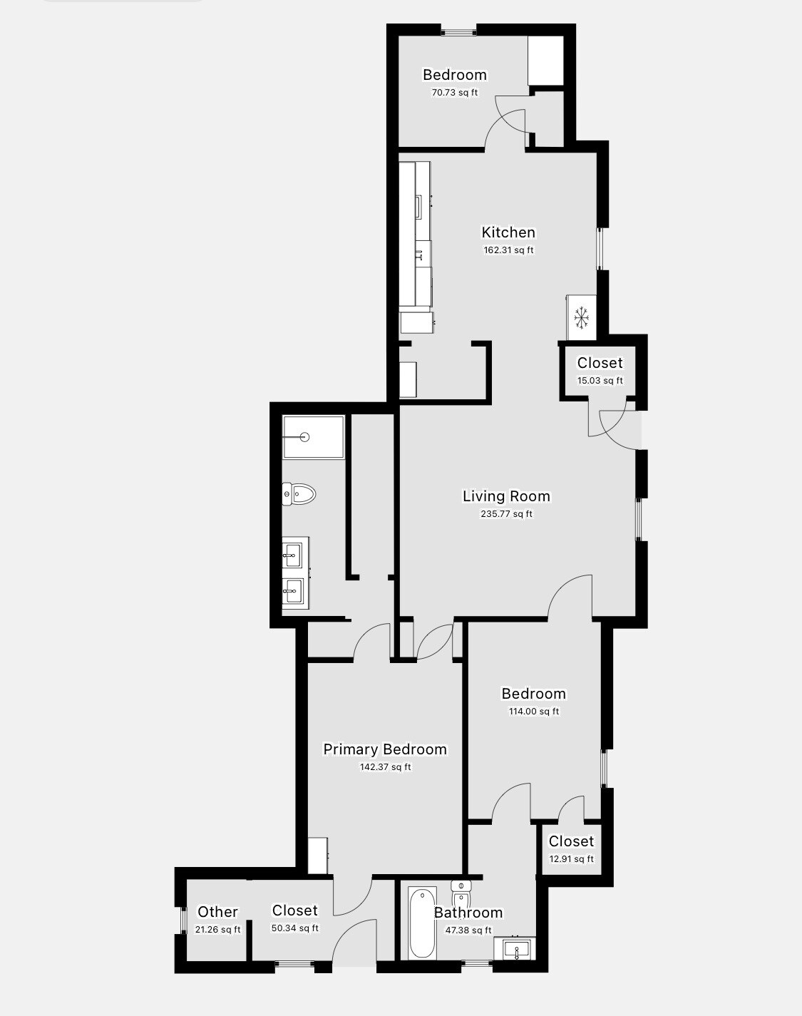 Floorplan - 406 W Clay St