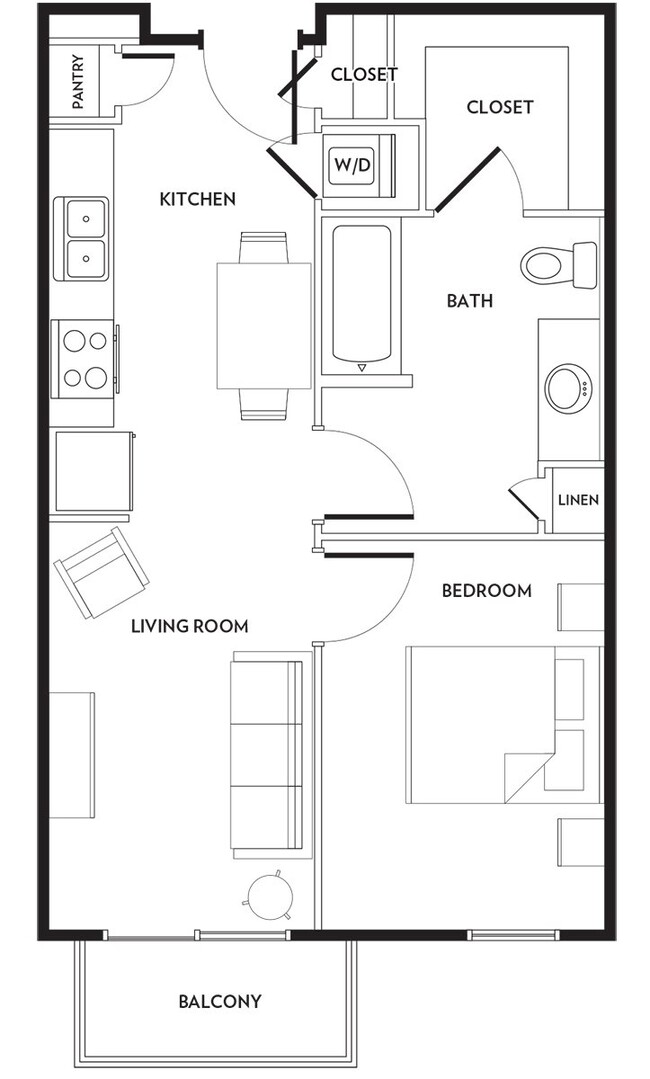 Floorplan - Rivera on Broadway Apartments