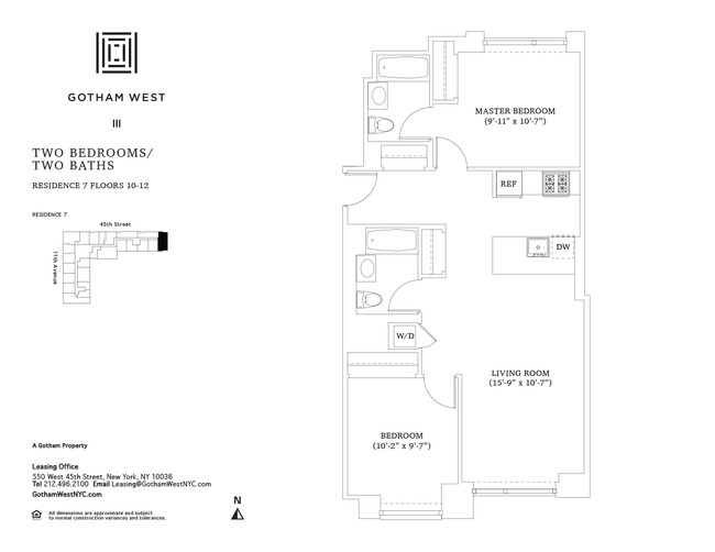 Floorplan - Gotham West