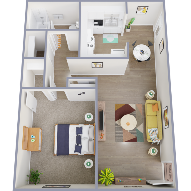 Floorplan - The Columns