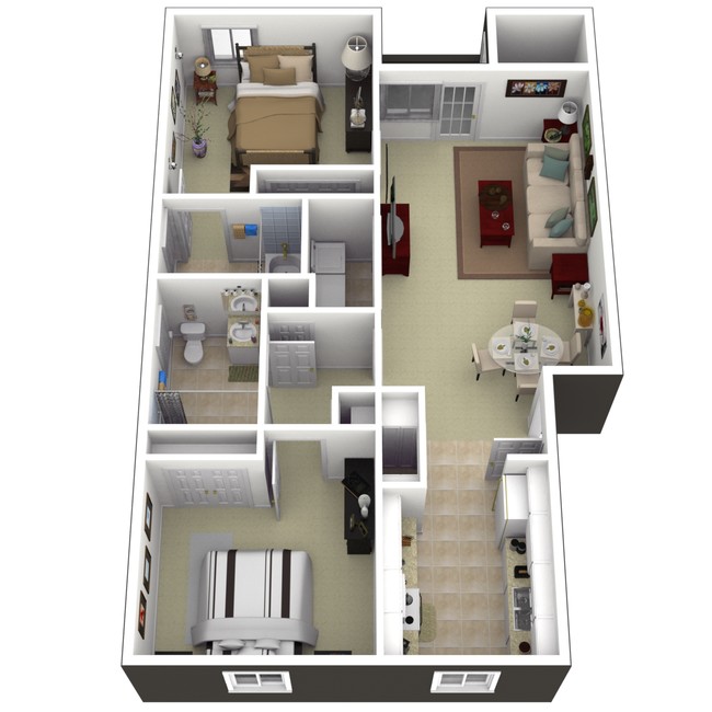 Floorplan - Buckhead Apartments