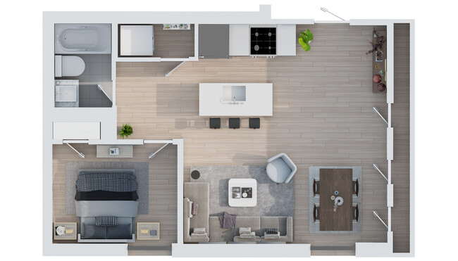 Floorplan - Colonial Flats