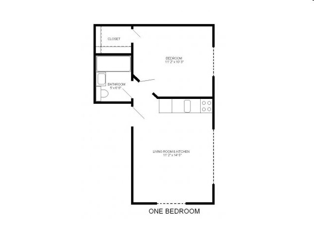 1BR/1BA - Astor Place Apartments