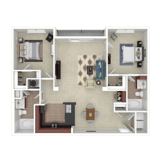 Floorplan - Ashley Square at SouthPark