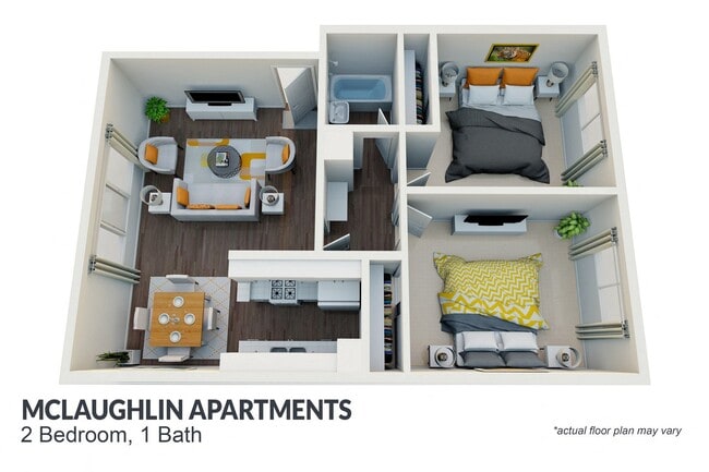 Floorplan - The McLaughlin Avenue Apartments