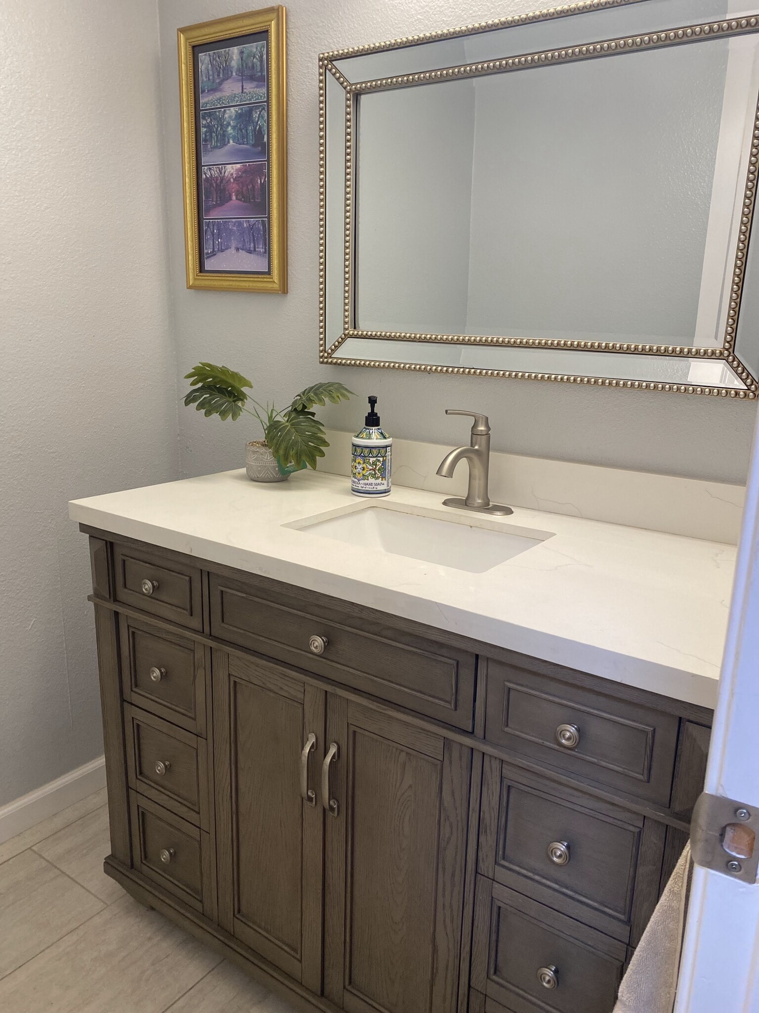 downstairs bathroom - 8393 Summerdale Rd