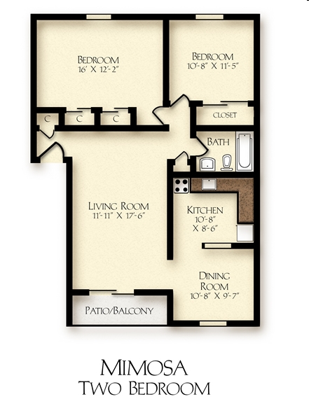 Mimosa - Tree Haven Village Apartments