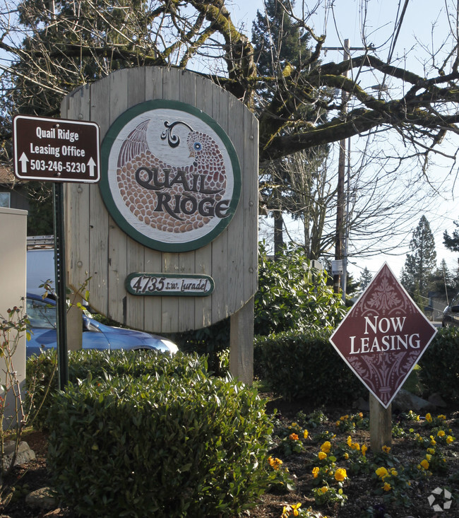 Sign - Quail Ridge Apartments