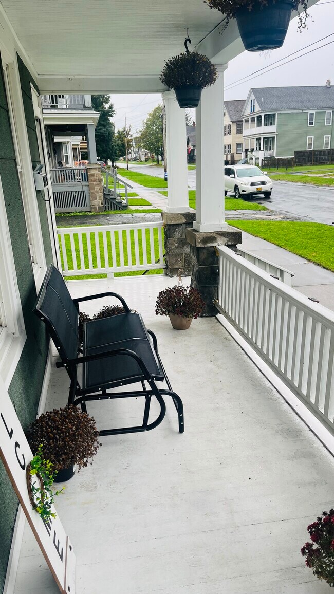 Outside deck - 1017 Mathews Ave