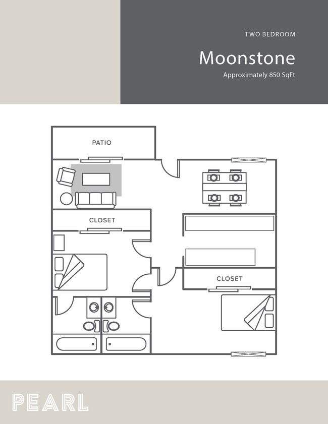 Floorplan - Pearl Apartments