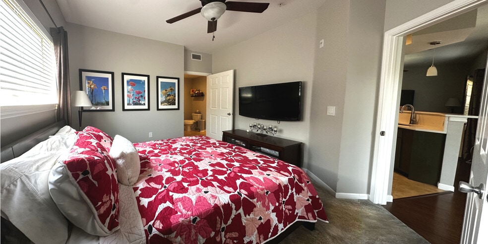 Built-in electrical for easy TV mounting - 2320 Gracy Farms Ln