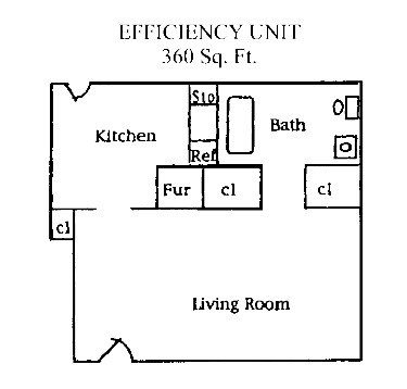 Studio - Emory Woods Apartments