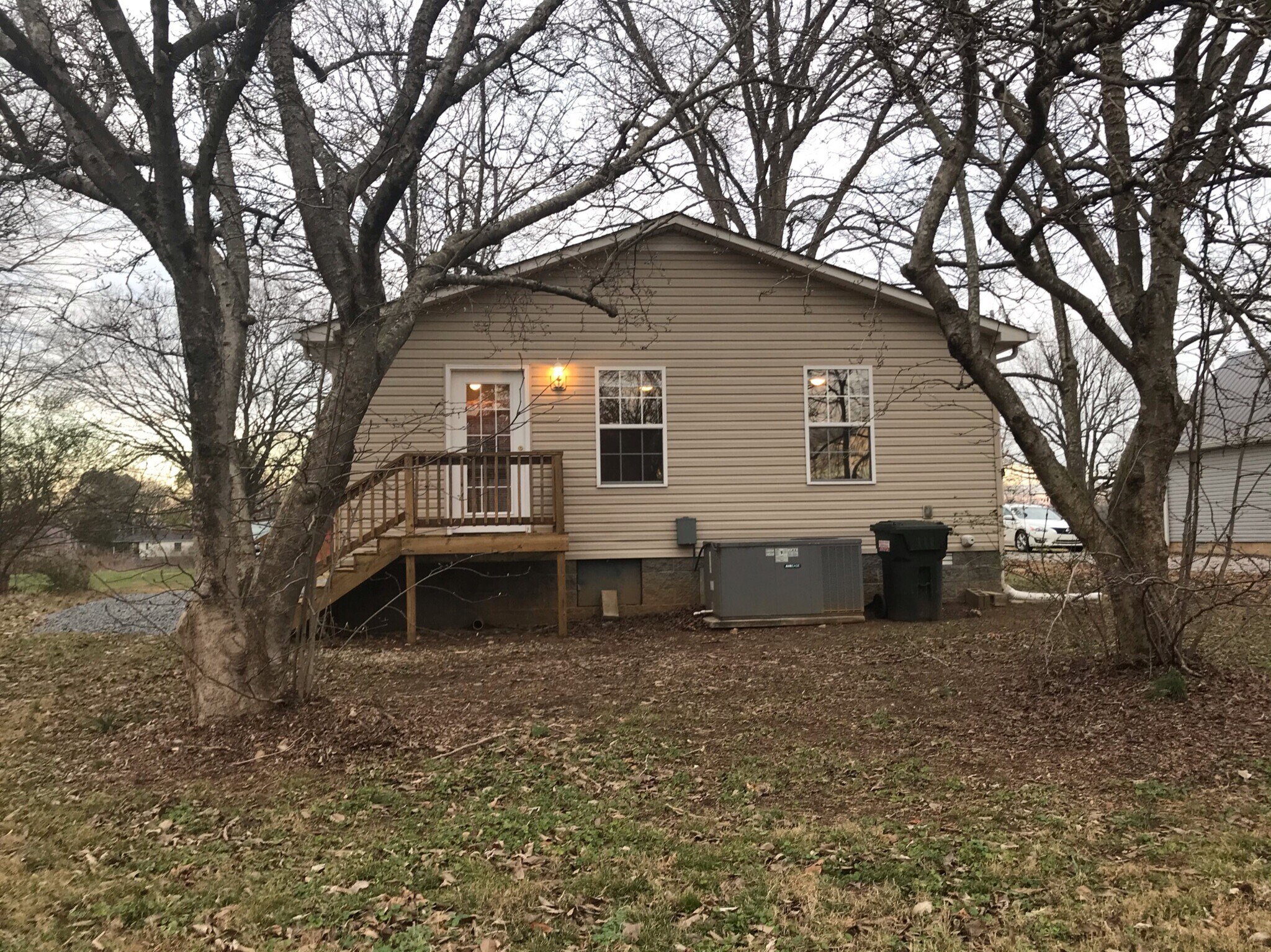 Rear of Home. Nice shaded area perfect for relaxing - 216 Winters St