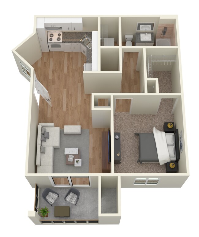 Floorplan - Rosillo Creek Apartments