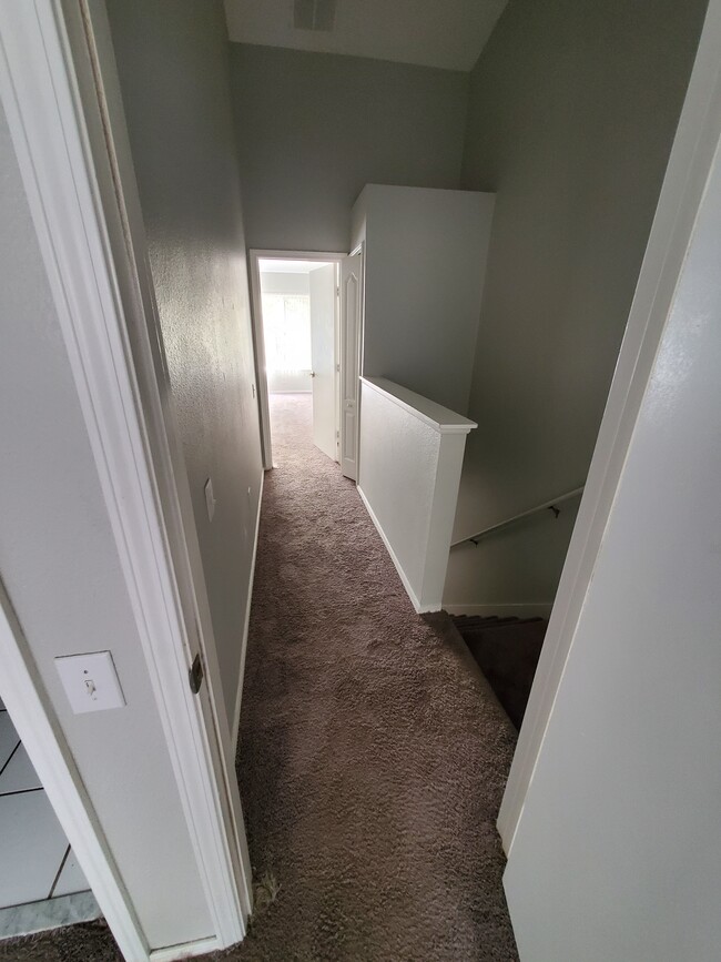 Hallway to the two bedrooms - 1256 Standridge Dr