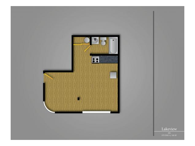 Floorplan - Lakeview Apartments