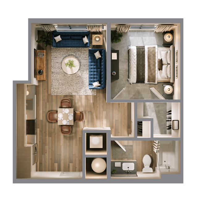 Floorplan - The Bellevue