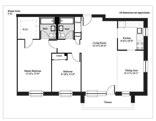 2BD2BA 1C - Bruner Arms