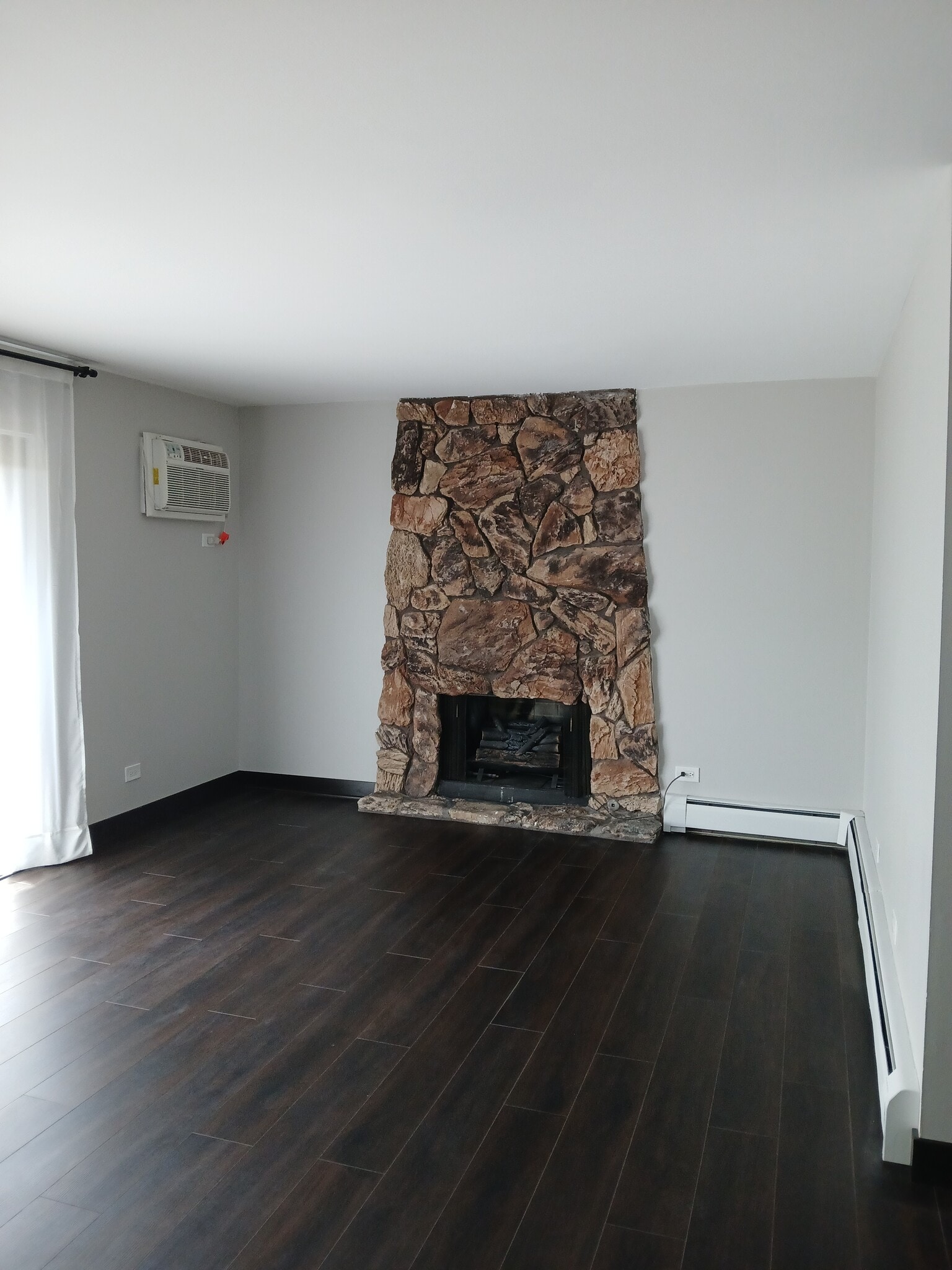 Livingroom with decorative fireplace - 15820 Orlan Brook Dr