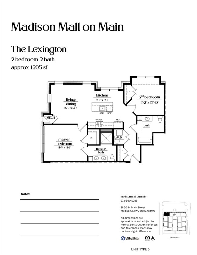 Floorplan - Madison Mall on Main Luxury Apartments
