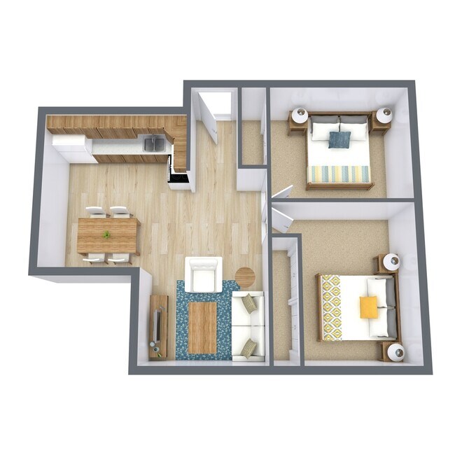 Floorplan - Faul 4-Plex