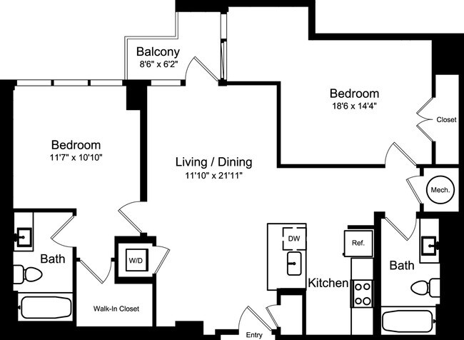 Floorplan - 455 Eye Street