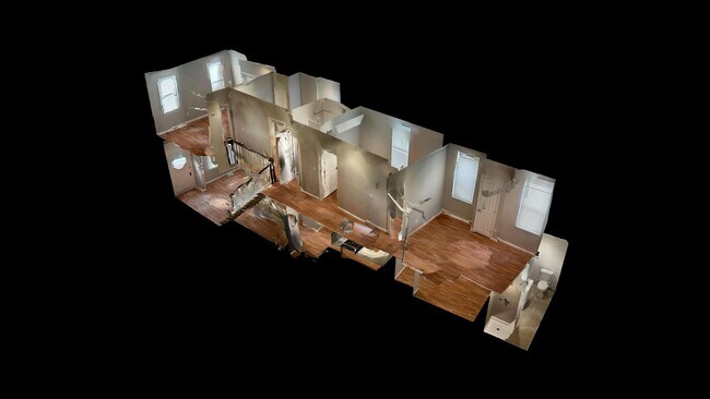 Building Photo - Charming 4BR/2BA Rowhouse with Hardwood-Style Flooring Throughout