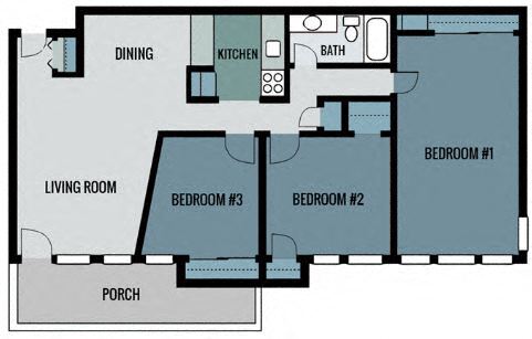 Floorplan - The Element on Main