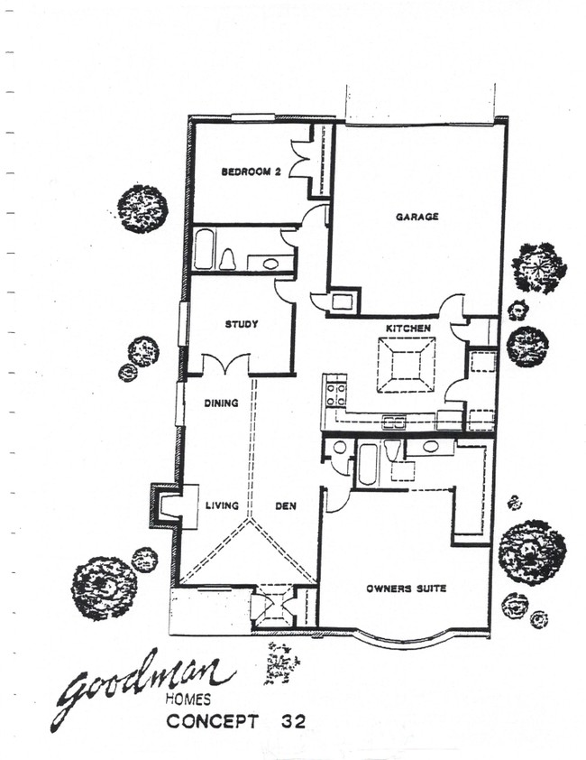 Floorplan - 11803-11805 Garden Terrace Dr