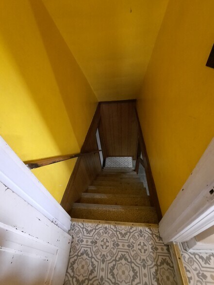 Staircase to basement - 2120 Allston Ave