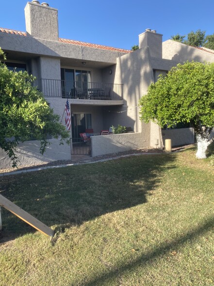 Patio Viewed From Golf Course - 7348 N Via Camello del Norte