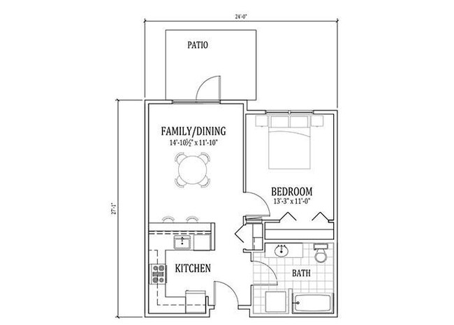 Floorplan - The Savoy at Lake City 55+ Senior Community