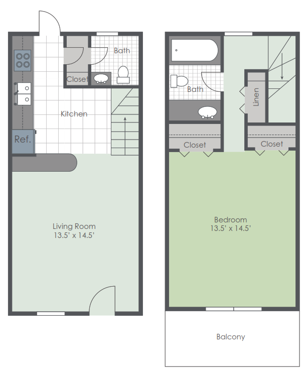 Floorplan - Timber Ridge Townhomes