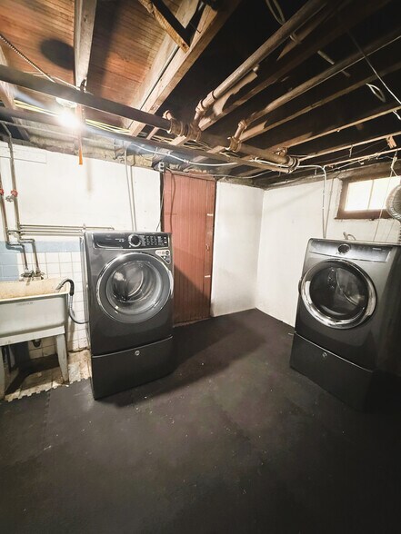 Laundry in Basement - 23 Stein Ave