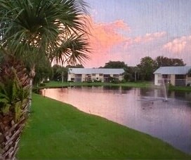 Relax to the sound of a water fountain while watching the sunset. - 3161 SE Aster Ln