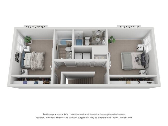 Floorplan - Wesley Place Apartments