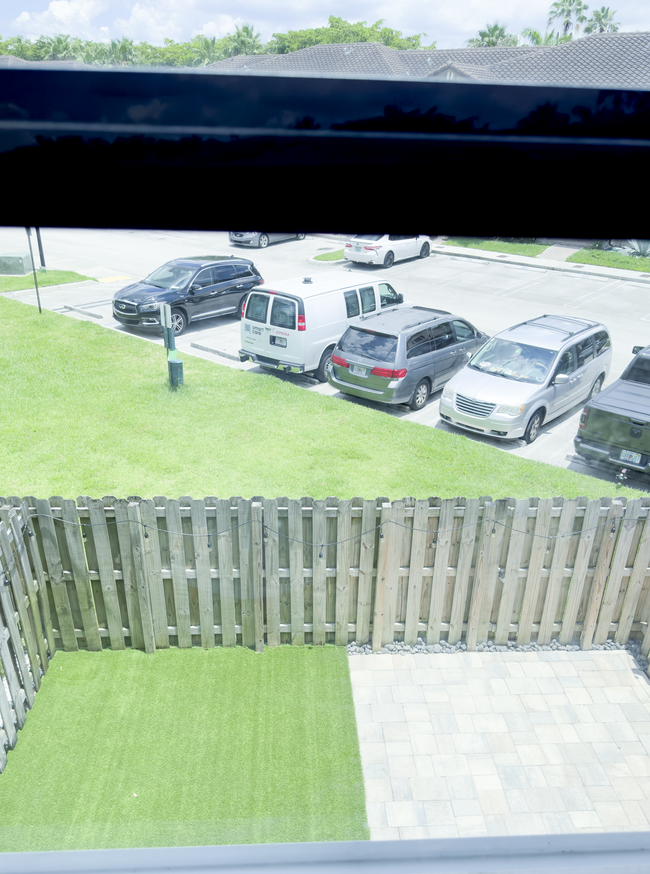 Patio from Upstairs Master view - 15069 SW 115th St