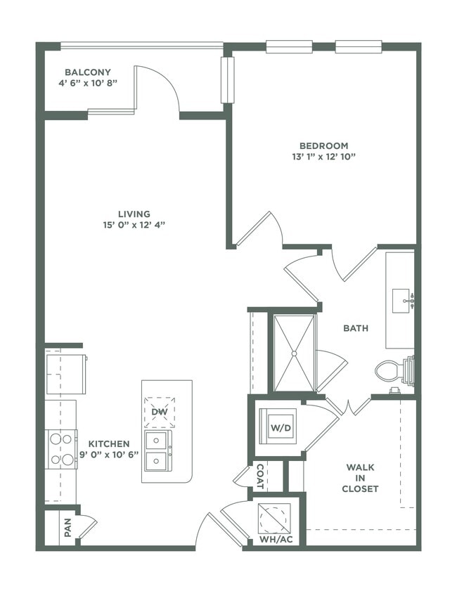 Floorplan - The Baldwin at St. Paul Square