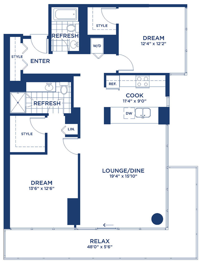 Floorplan - Burnham Pointe