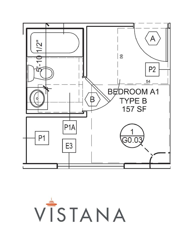 Floorplan - Vistana Apartments